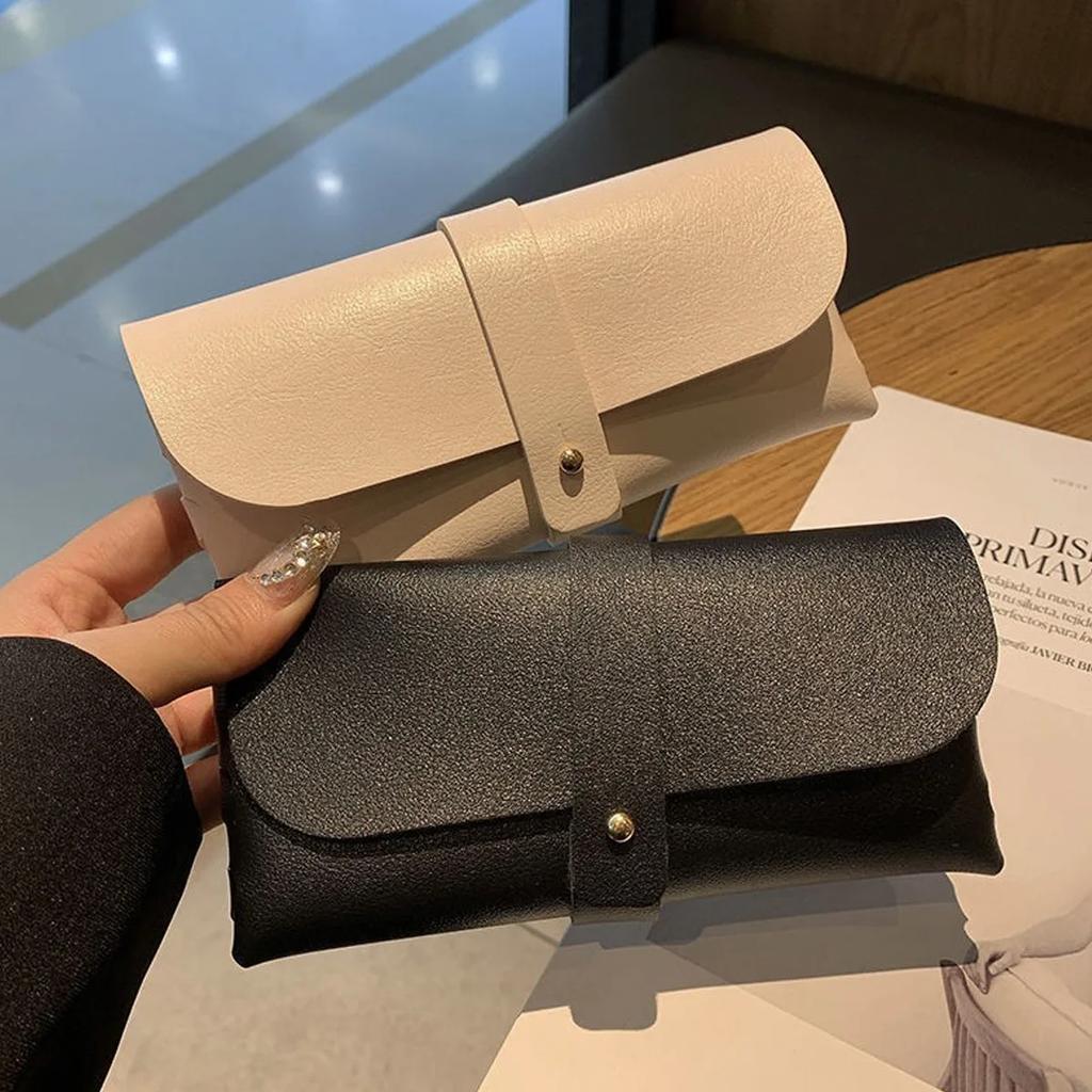 Klassisk brillepose for menn og kvinner Beskyttelsesdeksel Bærbar solbrille- og lesebrilleetui Tilbehør