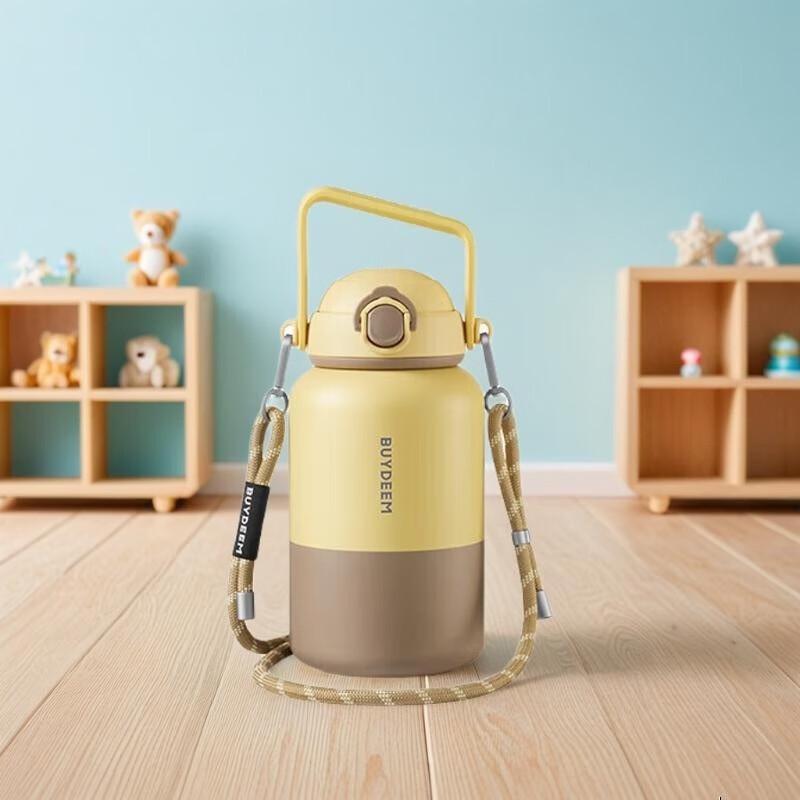 Buydeem S302 1L Insulated Bottle with Strap
