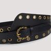Belt for Women with High-end Retro Bronze Eyes Exquisite Hollow Fashion Wide Belt for Women Wide Waist Seal