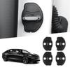 4pcs For Tesla Model Y Car Door Lock Cover Model 3 -2024 Car Styling Door Lock Protection Cap Modification Accessories 4pcs