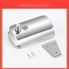 Modern Stainless Steel Soap Dispenser Wall Mount With Hand Press For Kitchen And Bathroom Use