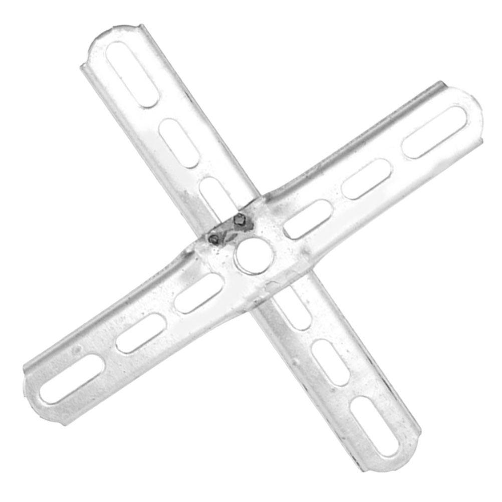 Piastra di Montaggio Universale a Croce per Apparecchi di Illuminazione da Soffitto Lampadari Staffe per Ventilatori Stabile Costruzione in Ferro Pulito