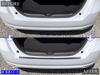 BRIGHTZ Fit GR Stainless Steel Plated Rear Bumper Foot Plate GR1 GR2 GR3 GR4 GR5 GR6 GR7 GR8 R1 R2 R3 R4 R5 R6 R7 R8 1 2 3 4 5 6 7 8 Ultra-Mirror