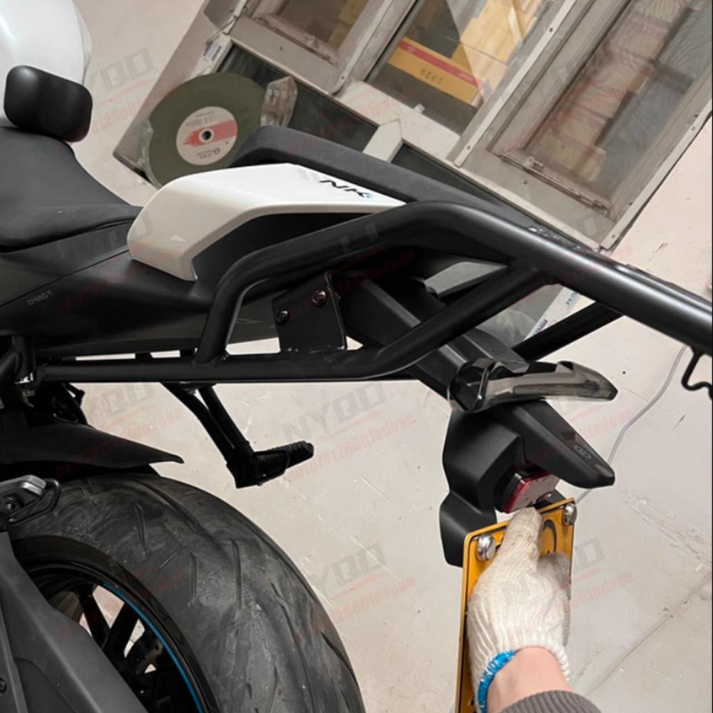 Motorcycle Shelf Holder Support Rear Luggage Cargo Rack Carrier Mount Rear Armrest NK 675 675NK Accessories For CF NK675