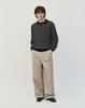 WORK ON BODY OFF Cle Wide Cotton Chino Pants [Beige]
