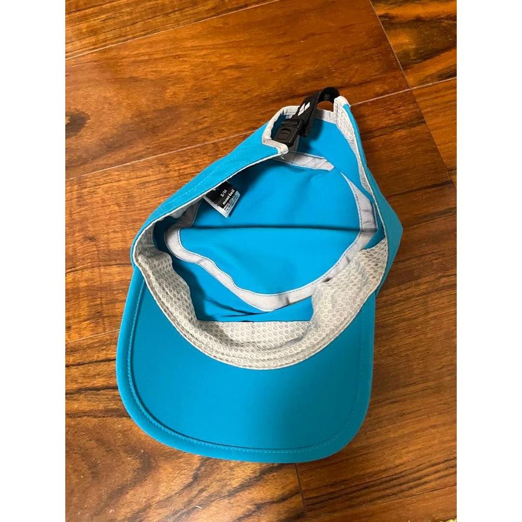 Used Brand new and unused!! mon-bell cap blue unisex S/M54-58cm