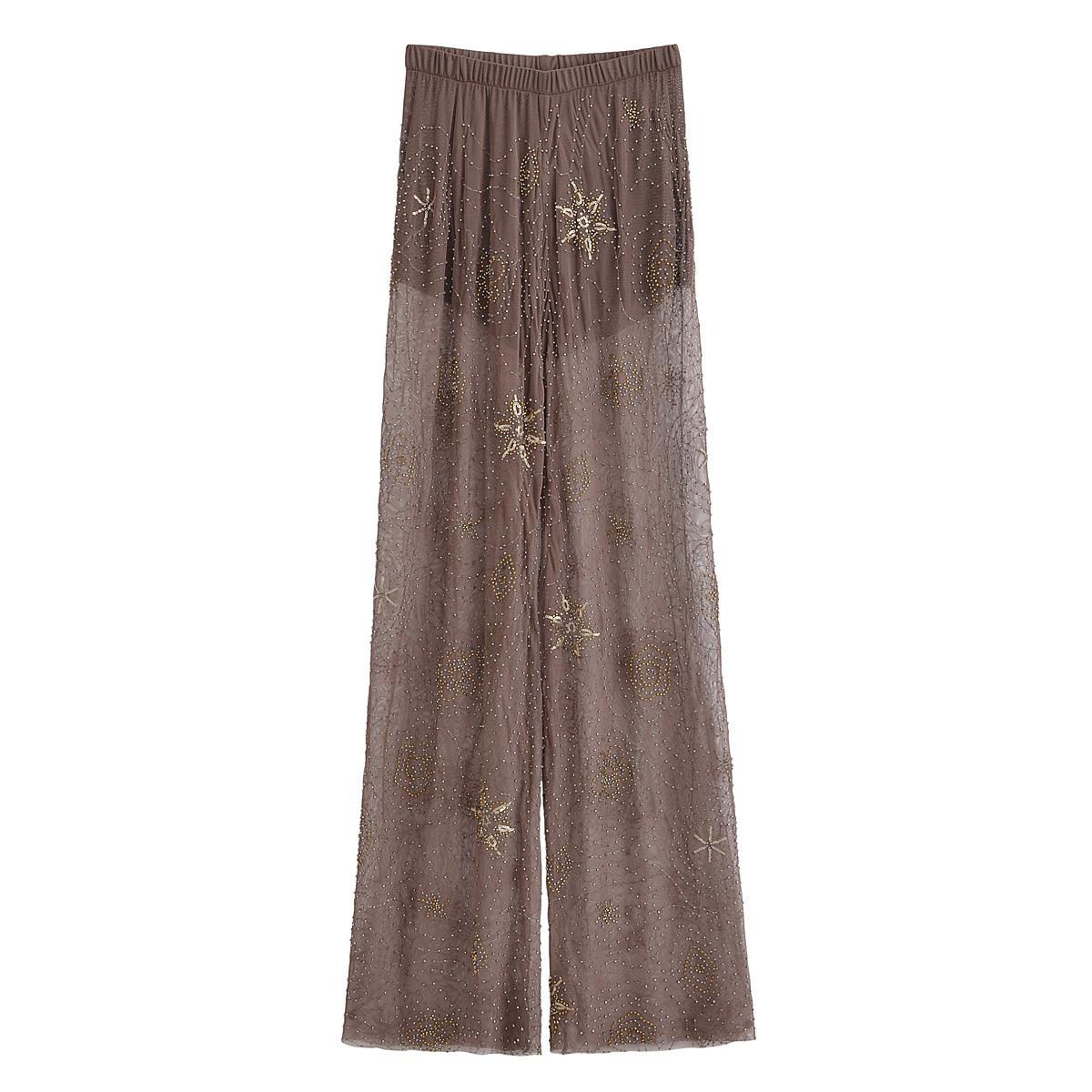 

2025 Summer Women s European & American Style Fashion Pants with Sequins & Beads 4813340 Extra Small