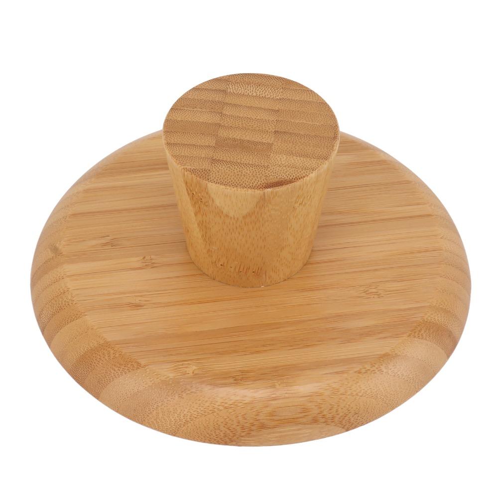 Smooth Fruit Plate Tall Foot Dessert Holder Easy To Wipe Display Platter Afternoon Tea