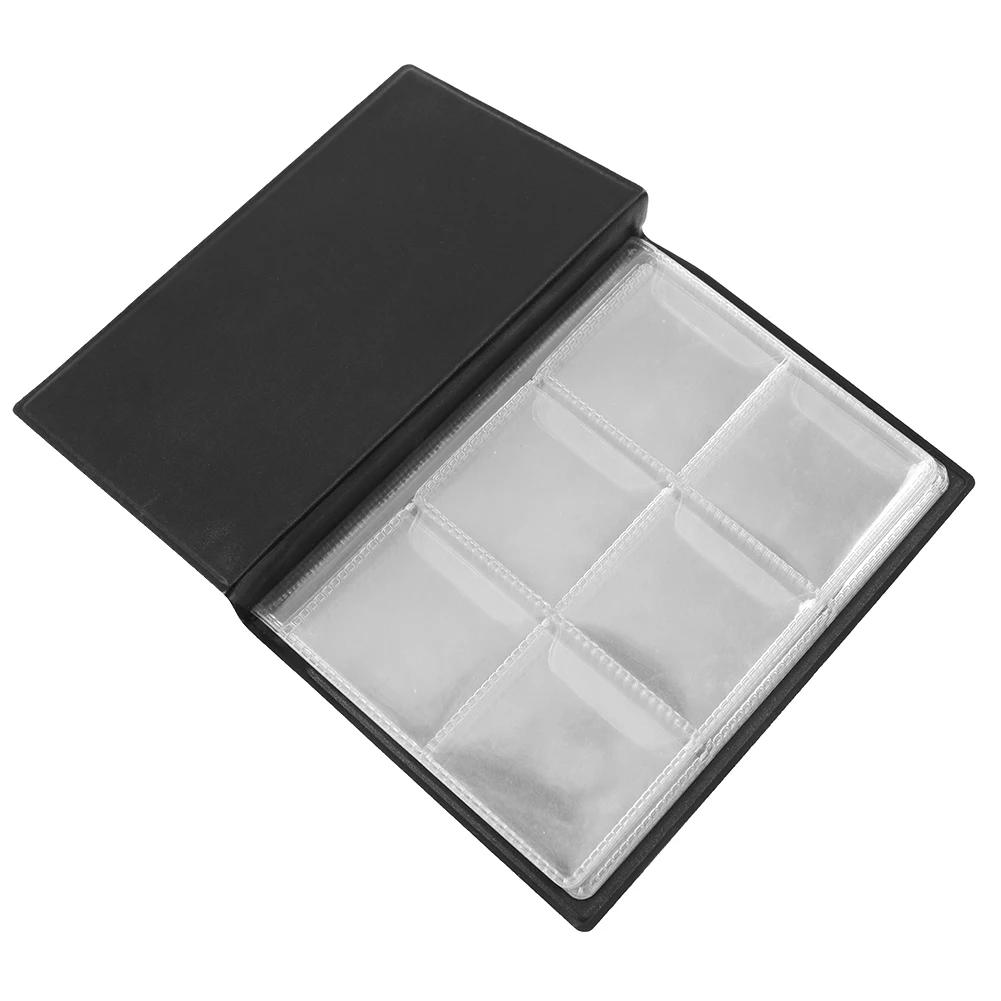 60 Pockets Artificial PU Leather Commemorative Coins Collection Album Book Collecting Money Organizer Storage Bags Storage Book