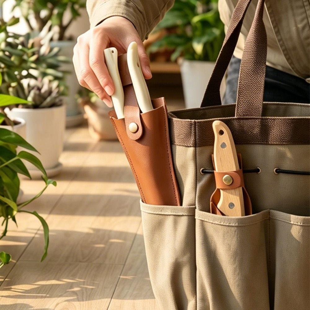 Gürtelschlaufe Lederzange Abdeckung Schutzabdeckung Gartenschere Halter Outdoor Tragen
