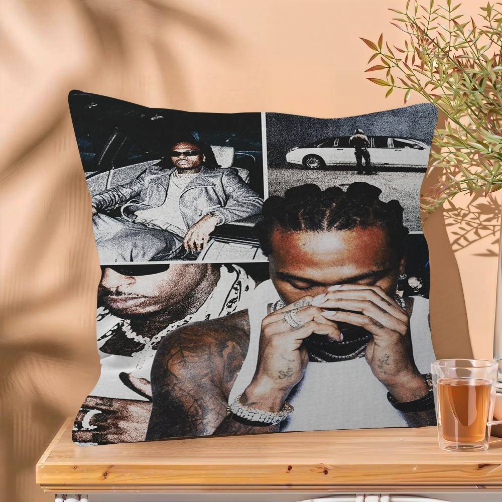 

Rapper Singer GGunna album Cushion Cover x Polyester Sofa Cushions Decorative Throw Pillows Home Decoration Pillowcover 30x30 cm