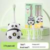 Children's Cartoon Red Panda Electric Toothbrush with Soft Bristles, Ages 3-12.