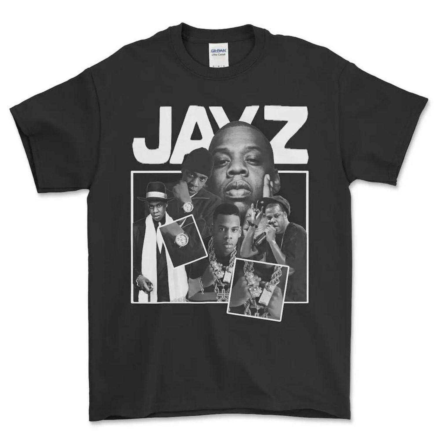

New Jay-Z Vintage Gift For Fans Unisex S-5XL Shirt BS125 Unisex T-Shirt S чёрный