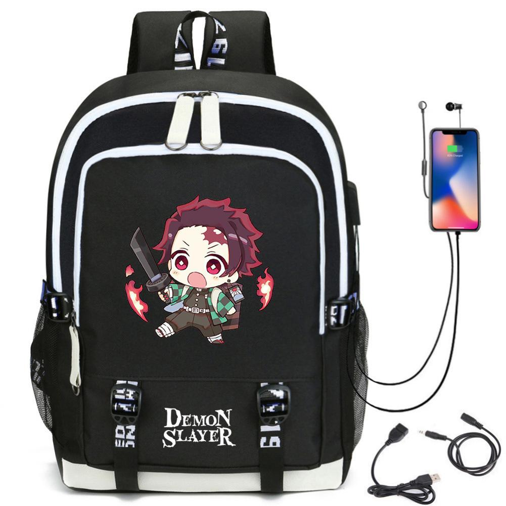 Anime Peripheral Student Large Capacity Backpack Fashion Backpack Computer Bag Oxford Cloth Backpack