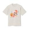 Floral Skull Unisex Tee, Faded Shirt, Boho Style, Day of the Dead, Halloween