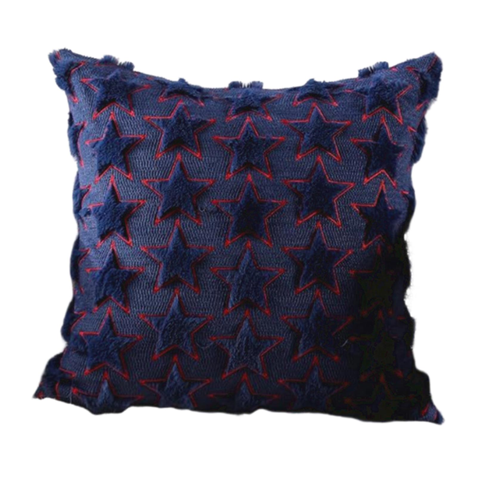 New Pillows For Living Room And Bedroom, Single Sided Printing,Pillow Cover Without Core,17.7*17.7inch One Size синий