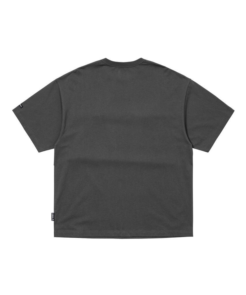 AJOBYAJO S=D Layered T-Shirt [Charcoal]