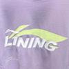 Li Ning Letter Logo Printed Fashion Skin-Friendly Breathable Casual Comfortable Versatile Round Neck Pullover Short Sleeve T-Shirt AHSU964-3