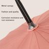 24 Bone Long Handle Umbrellas Creativity Flowering in Water Large Umbrella Reinforcement Windproof Parasols Sun Rain Umbrellas