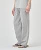 THE-ABON Cool Wide Stretch String Pants Light Khaki
