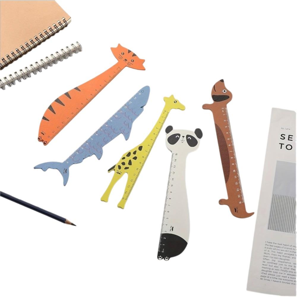 Practical Animal Shaped Ruler Fun Design Practical Measuring Tools Student Supplies