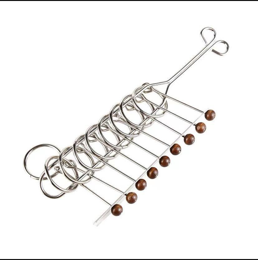 Kinder Luban Schloss Puzzle Set - Neun ineinandergreifende Ringe für Jungen & Mädchen