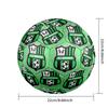Sassuolo FC Soccer Ball, Colorful, Suitable for All Ages, Machine-stitched, PVC Material, Competition Grade, Durable and High Bounce