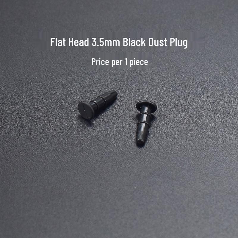 3.5mm Headphone Jack Dust Plug - PE Rubber Stopper for Phone & Computer Audio Ports