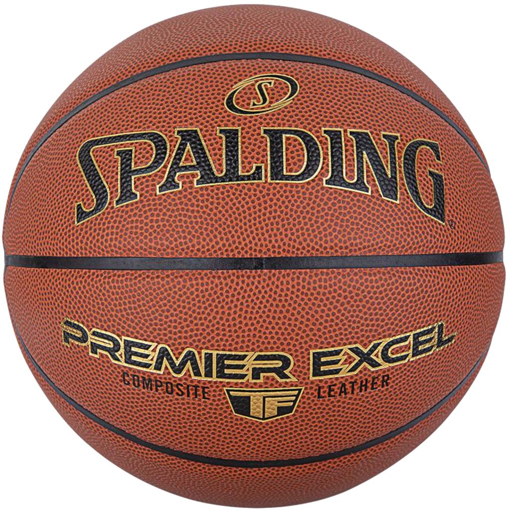 Spalding Premier Excel In/Out Ball, Unisex orange Basketball