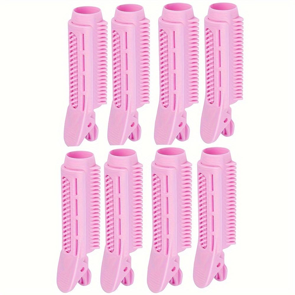8 Stück flauschige, volumengebende Haarwurzelclips – selbsthaftendes Haarstyling-Tool für sofortige Ponyfrisuren und selbstgemachte Lockenwickler für Frauen