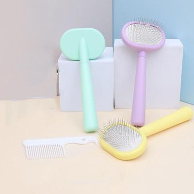 Pet Comb 1PC for Cats & Dogs Grooming Comb De-fluffing Fluffing Hair Pet Supplies Sticky Hair Remover