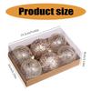 Shatterproof Christmas Tree Hanging Pendants Shimmering Baubles for Holiday Decoration Indoor and Outdoor Ornament