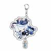 Acrylic Keychain with Key for Keys, Purse and Backpack Hanging Decoration