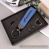 High Quality Leather Motorcycle Emblem Keychain Keyring Pendant For Honda CB400 CB650 FCBF CBR25ORR CRF SH3O0 NC75O Accessories VO8