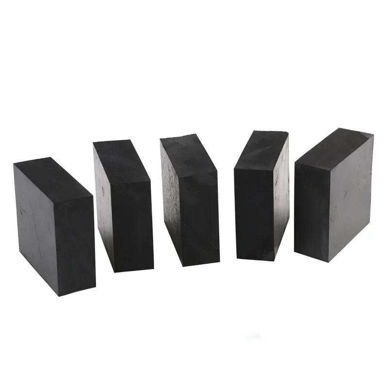 1pcs Black Rubber Sheets Damping Gasket Pad 50x50mm 100x100mm Thick 10mm 15mm 20mm