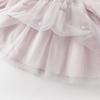 DAVE&BELLA Girls' Spring Mesh Princess Dress