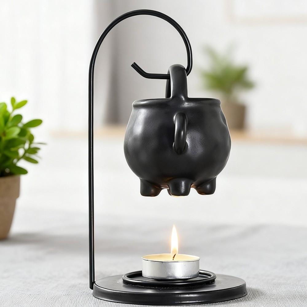 Decorative Ceramic Oil Diffuser Handmade Essential Oil Burner Aromatherapy Burner  Yoga