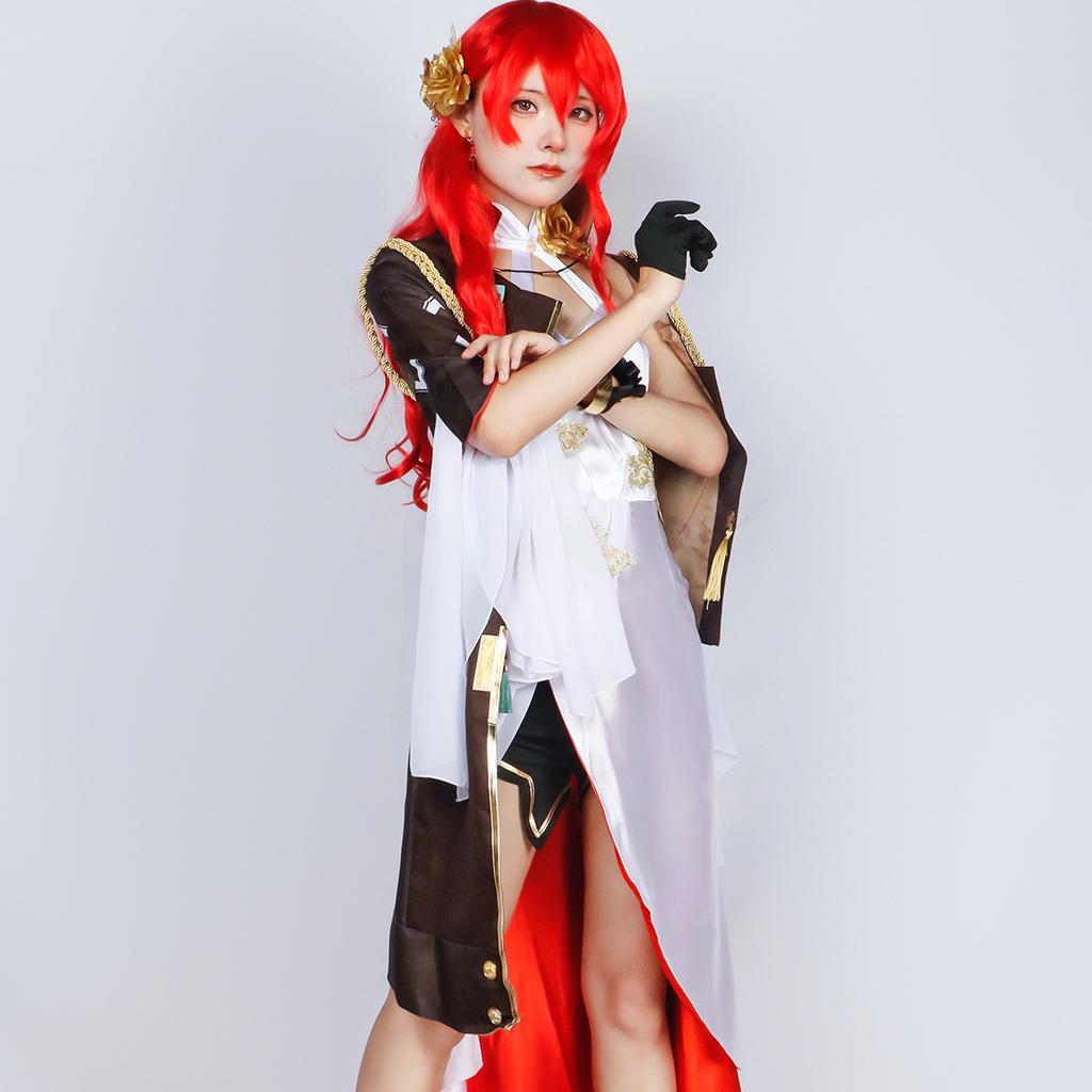 Nebel Zusammenbruch Sternkuppel Eisenbahn Himeko Cosplay Kostüm Vollständiges Set Kaiserliche Schwester Animation Zweidimensionales Spiel Cos Kostüm Mädchen