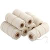 1 Roll DIY Cotton Thread Natural Material Soft Touch Cuttable Good Strength No Odor Binding Anti-break Crocheting