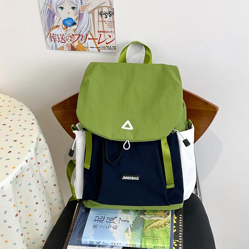 

Свежий и милый контрастный цвет рюкзак для девочки для учениц средней школы новый высокоценный рюкзак большой вместимости