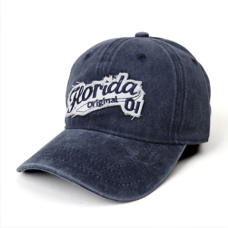 2026 Spring/Summer Unisex Cotton Baseball Cap Vintage Washed with Alphabet ALWAYS Embroidery - Hip-Hop Inspired Snapback Design