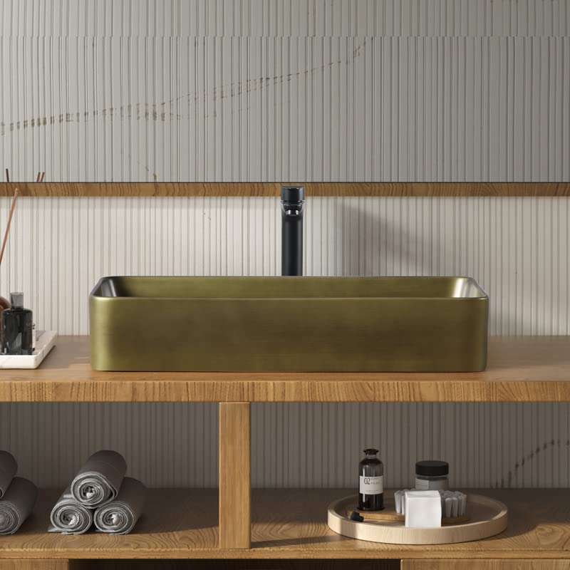 Set lavoar retro LUYI, lavoar independent, pentru spălarea mâinilor, 610x350x110mm