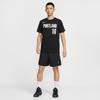 Nike X NBA Portland Trail Blazers Yang Hansen 16 Tricou Simplu Confortabil Versatil Fashion Baschet Bărbați tricou IV0566-015