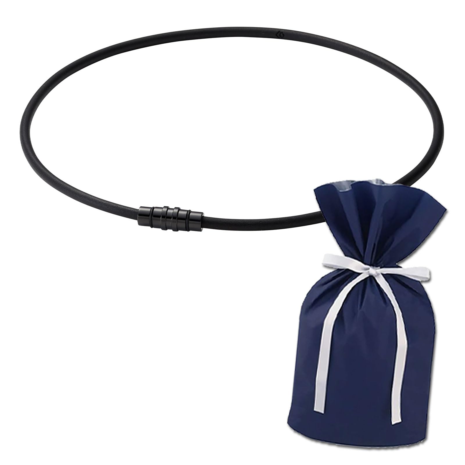 

Colantotte Magnetic Necklace Colantotte Necklace Crest SMART Limited Gift Set Black x M size ([Limited] Black, approx. 47cm)