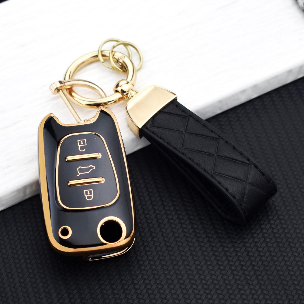 TPU Car Key Fob For KIA Sportage/Rio 3/Soul/Optima/Ceed Pro/K5/K2/Pride Cover for Hyundai i20/i30/ix20/ix25/ix35/Elantra/Accent