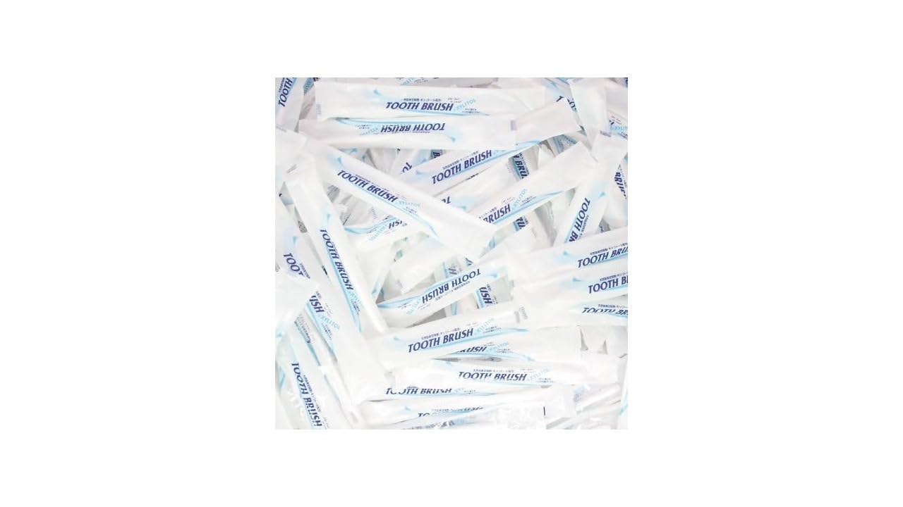 

Disposable toothbrush made in Japan with liquid toothpaste (xylitol) and case of 100