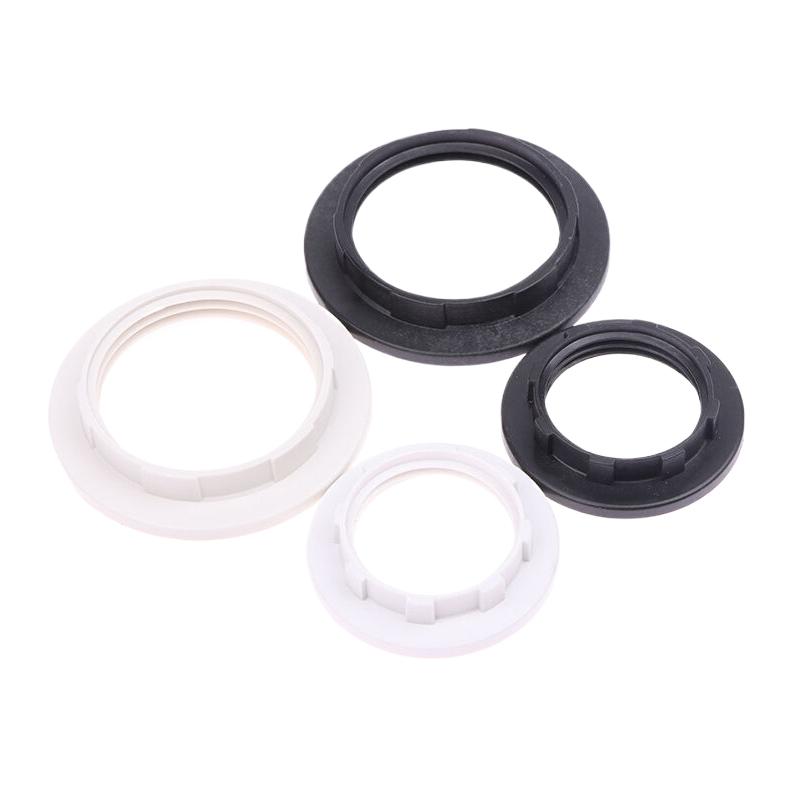 5Pcs E14 / E27 Lampshade Collar Rings Threaded Candelabra Base Retainer Lock Light Shades Socket Reducing Ring Bulb Holder