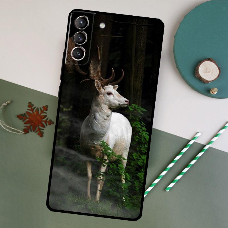 STUNNING DEER Animal Phone Case For Samsung Galaxy S26 S24 Ultra S20 S21 S22 S23 S25 Plus S10 S25 FE Back Cover