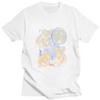 Men Three Moon Koalas T Shirts Streetwear Short Sleeves Pure Cotton Colthing Fashion Casual Design Graphic Tees Shirt