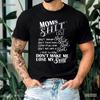 Mom Life List Funny Shirt, Sarcastic Momlife Mothers Day T-shirt For Women